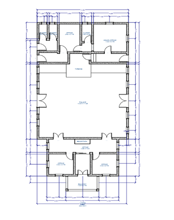 Oponda-Isin Proposed Royal Palace Floor Plan